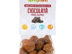 Biscuiti cu ciocolata bio fara gluten 100 g